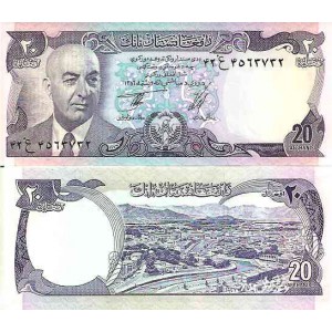 20 AFGHANIS Pick 48c